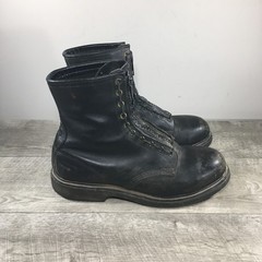 Red Wing 4473 Firefighter Fire Zip Up Logger SuperSole Boots Steel Toe Size 9.5
