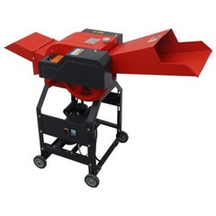 6-Blade Hay Cutter Pulverizer Farm Grass Straw Crusher 500-1000kg/h 2.2KW 220V