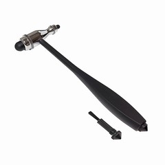 Neurological Reflex Hammer with Built-in Brush, Adjustable Handle, Medical Tool
