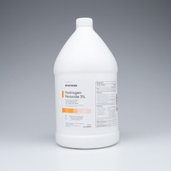McKesson Hydrogen Peroxide, 3% Solution, 1 Gallon Bottle, 1 Count