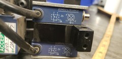 Knight GM 2-Thumb 1-Trigger, 5-Pin Electric Hand Control. MISSING 2-COVER SCREWS