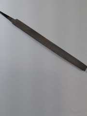 Vintage Flat Hand File Double Cut Metal Woodworking Tool 9.5 inch total