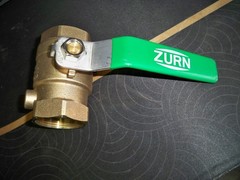 Wilkins ZURN 112-850TXL- 1-1/2″ Full Port Bronze Ball Valve Tapped