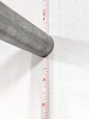 1” Wide 6” Long Approximate Stainless Steel Round Bar Forge Knife Making Craft