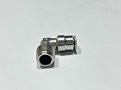 (8) Weatherhead 1169x4x4 1/4″ Tube x 1/4″ MNPT Push-Connect 90 DEG SWVL Male Elb