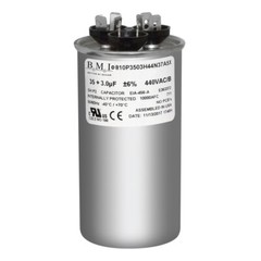 USA 35+3 uf/MFD 370-440 VAC volts Round Dual Run Capacitor 50/60 Hz – Lot-1