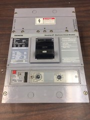 SIEMENS SHJD69400 (400A LI trip) 400 Amp 600 volt Sensitrip III Electronic