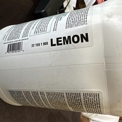 MEDICLEAN LEMON GERMICIDAL CLEANER CONCENTRATE GCC DISINFECTANT 1 GALLON