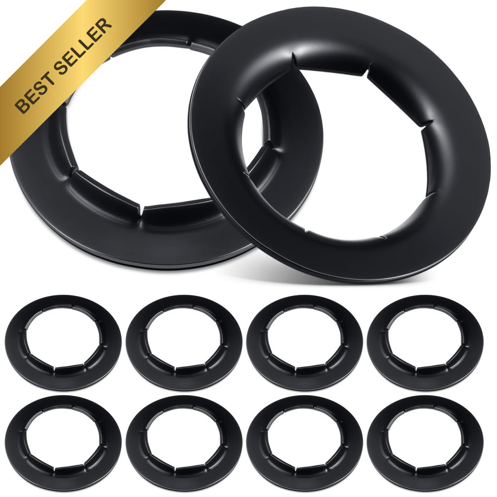 Blulu 8 Pack Dolly Wheel Lock Washers 5/8 Axle Rod Push On Spring Steel Washers