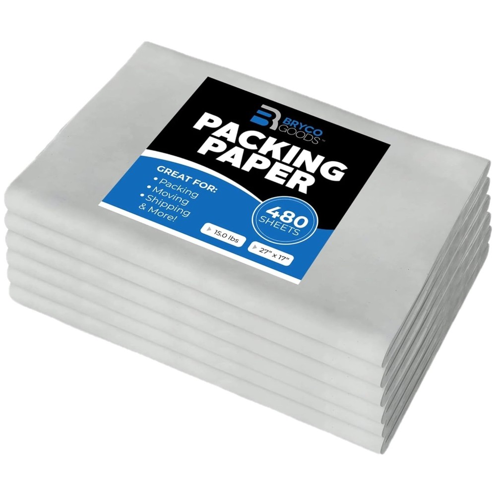 Fragile Items Packing Paper | 480 Sheets | 27″ x 17″