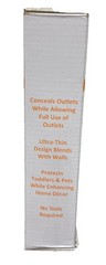 Sleek Socket 9-C-OVSZ-W Universal for Duplex Outlet Sizes 8′ 3 Outlets