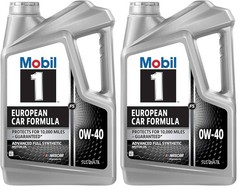 Mobil 1 Advanced Fuel Economy Full Synthetic Motor Oil 0W-20, 5 Quart
