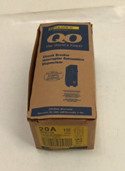 Square D QHB120 Mini Circuit Breaker 20A 1-Pole 120/240VAC 65kA Bolt-On 10pk