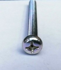 M6 J.I.S Japanese Industrial Standard Bright Zinc Screws(10-110mm) New in- 95mm