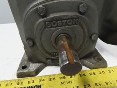 Boston Gear 726-20-B7-G 20:1 Ratio 2.3Hp 87.5RPM Left Hand Output Gearbox