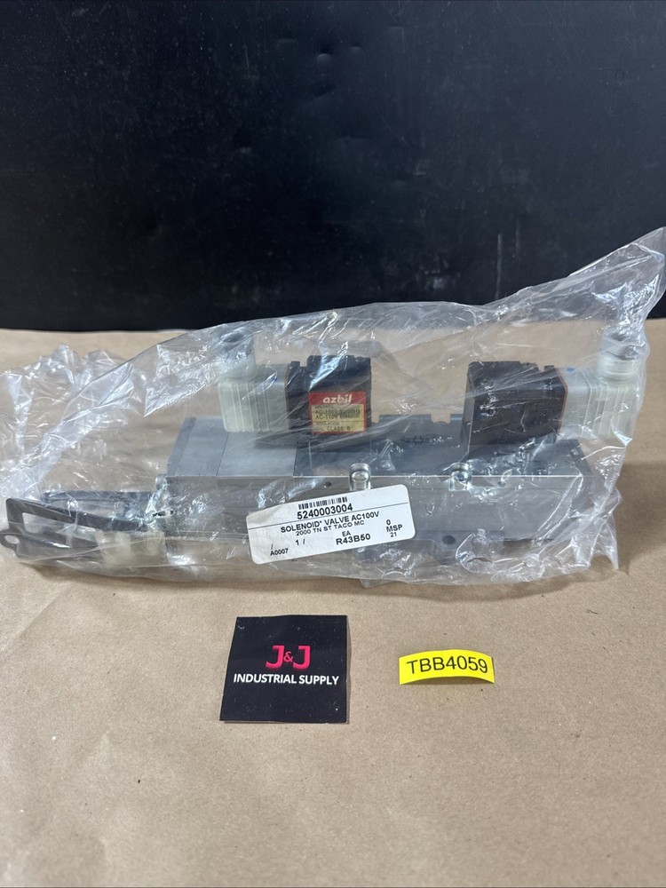New Azbil 524-000-3004 Solenoid Valve 100/110V Warranty Fast Shipping 🇺🇸