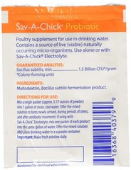 Sav-A-Chick Probiotic Supplements 3-Count Helps Maintain Digestive Health