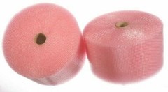 300′ x 12″ Lot 3/16″ (Sm) Pink Anti-Static Bubble Cushioning Wrap Free Shipping