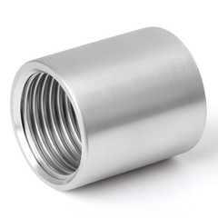 10PCS 304 Stainless Steel Cast Pipe Fitting, Coupling, 1/4″ X 1/4″ NPT Female Th