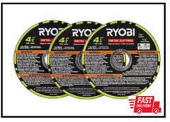 Ryobi 4-1/2 in. Metal Cutting Wheel (3-Piece)