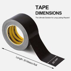 Duct Tape Dark Brown Grade 2.36 Inches x 108 Feet Heavy Duty Easy Tear Stron…