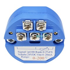 PT100 -50~50/100/150℃ 0~100150/200/250/300/400°C Temperature Sensor Transmitter