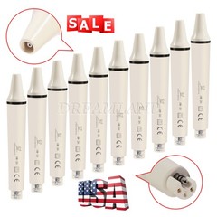 3 pcs Dental Ultrasonic Piezo Scaler Handpiece Compatible EMS Woodpecker SA-EMS