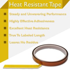 Plfawu Heat Tape for Sublimation Transfer | No Residue 6 Rolls 10mm x16m | Up…