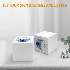 7x7x7 Shipping Boxes Set of 25, Small White Cardboard Mailer Box for Packing,…
