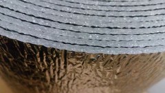 USEP 10mm REFLECTIVE Foil BLACK FOAM Insulation Radiant Barrier 16″X10FT R12-20