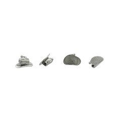 50 Set Dental Orthodontic Buccal Tubes 1st 2nd Molar 022 Roth MBT Mesh Base
