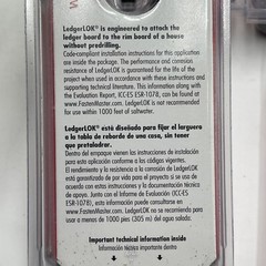 FastenMaster FMLL005-12 LedgerLOK Deck Ledger Fastener 5” 4bx-12 Screws 48 Total