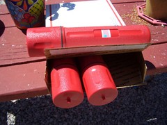 STURDY TRANSPORT CANISTER FOR GEIGER COUNTER PANCAKE PROBE 44-9 ; $22.00 + S/H
