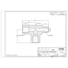 FITOK 316 SS Male Street Tee 1/4″ FNPT x MNPT x FNPT 7200 psi, SS-PST-NS4