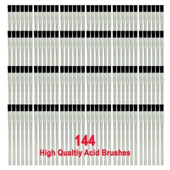 144 Acid Brushes for Adhesives & Flux 6″ length, 3/8″ Brush Width