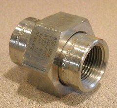 3/4″ Stainless Steel Union A182 F304/304L NNB (1) ASP (Medical Grade)