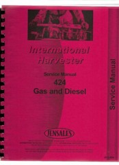 IH International 424 Tractor Service Repair Manual