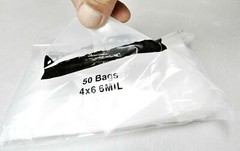 6Mil Thick Clear Reloc Zippit Bags 150 Assortment 3 Sizes 4×6 5×8 6×9 50 Each