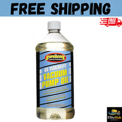 Vacuum Pump Oil, Synthetic, 32 Oz., Clear (V32)