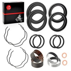 Fork Bushing Dust Oil Seals Kit for Yamaha V-Star 650 950 1100 1300 & MT07 FZ07
