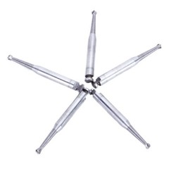 Dental RA Round Carbide Bur for Slow Speed Latch Type RA 1# – 8# Burs 5 Pcs/Box