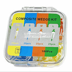 Dental Endo Composite Wedge Strata Wedges Soft Cervical Seal Diastema Matrix