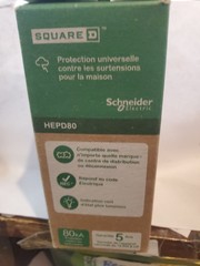 Square D HEPD80 Home Electronics Protective Device. NEW Opened Box