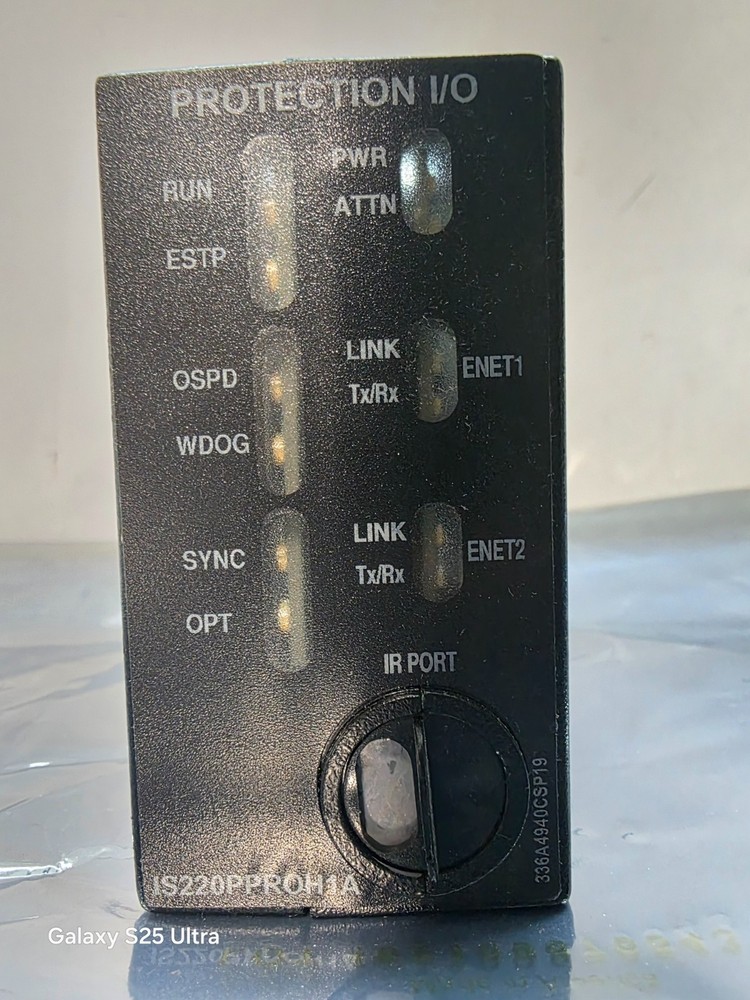 GE IS220PPROH1A Rev G Mark VIe Analog I/O Module Genuine
