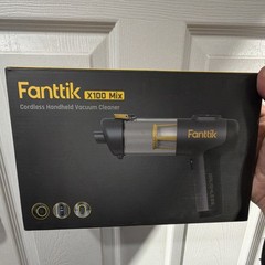 Fanttik X100 Mix Cordless Bagless Handheld Vacuum HEPA Filter w/ Attachments