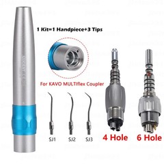 Dental Air Scaler Handpiece Sonic L Fiber Optic LED fit KAVO 4/6Hole Coupling