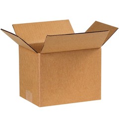 Partners Brand 8 x 6 x 6 Corrugated Cardboard Boxes, 8L x 6W x 6H, Pack of , 25