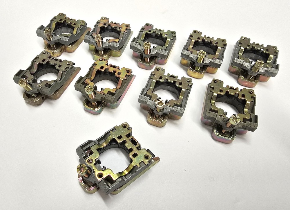 Telemecanique ZB4BZ009 Push Button Contact Block Mounting Base – Lot of 10