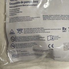 Lot Of 20 Kangaroo Joey Pump Set Bag ( 1000mL Ref 763656 – Expiration 06/2028