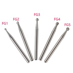 10-100pcs Dental FG Fresas de carburo tungsteno for Alta Velocidad pieza de mano